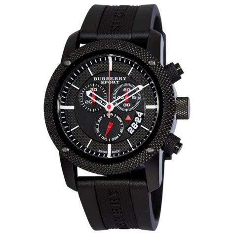 Burberry Men's BU7701 Endurance Black Chronograph Dial Watch.